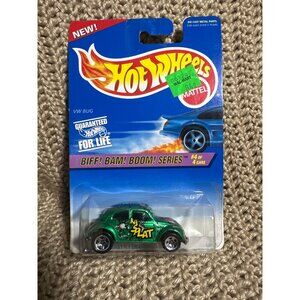 Vintage Hot Wheels Biff! Bam! Boom! Series VW Bug #4 Die-Cast Car